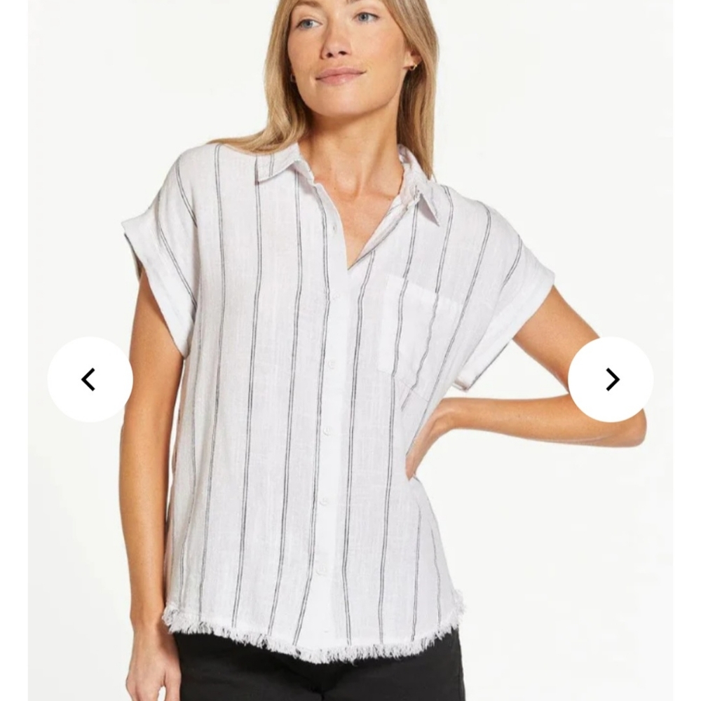 Thread and Supply Ambrose striped shirt
